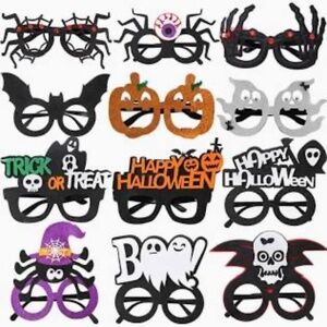 Halloween Plastic Glasses Spider Ghost Bat Funny Glasses Happy Halloween Glasses